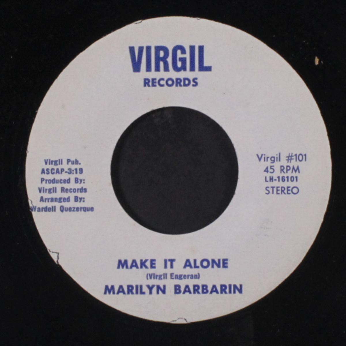 make it alone / stop before you start by MARILYN BARBARIN