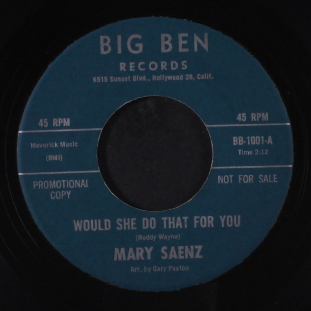 would she do that for you / i think it's you by MARY SAENZ