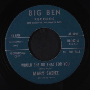 MARY SAENZ