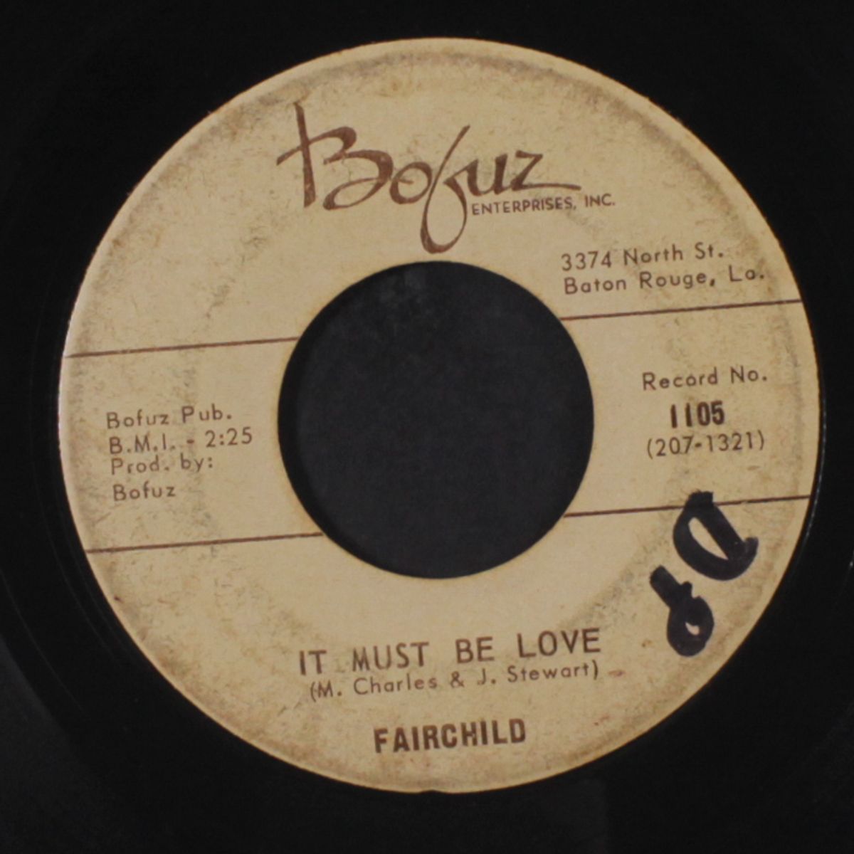 it must be love / another shoulder to cry on by FAIRCHILD