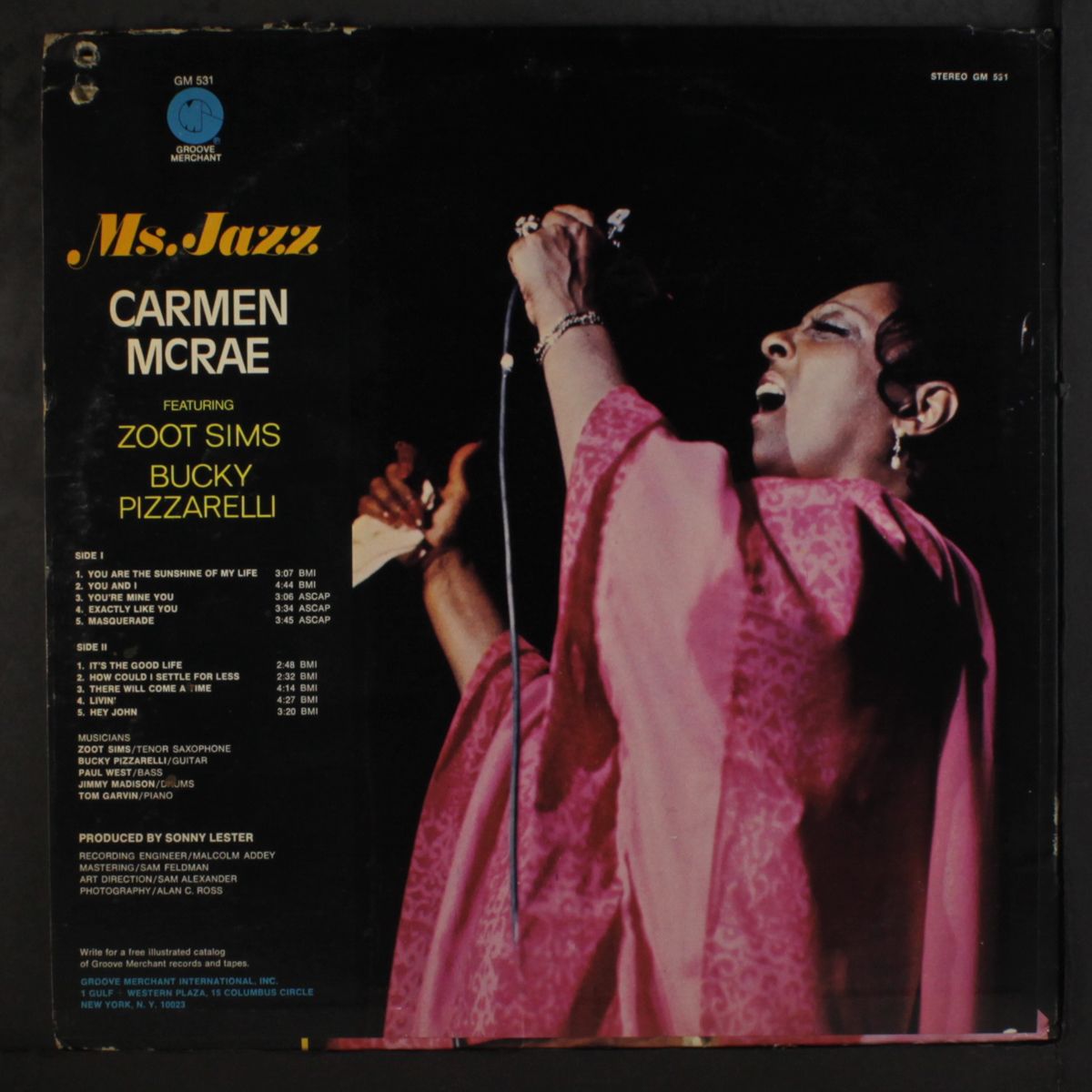 ms. jazz by CARMEN MCRAE