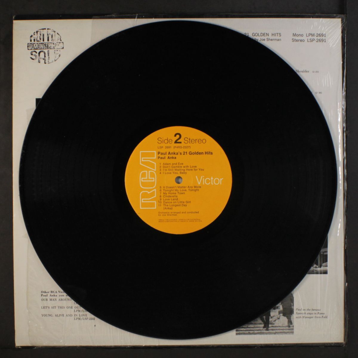 21 golden hits by PAUL ANKA