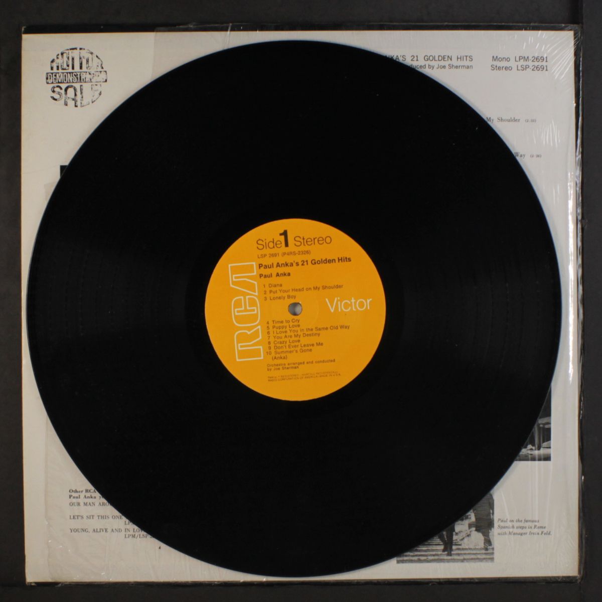 21 golden hits by PAUL ANKA