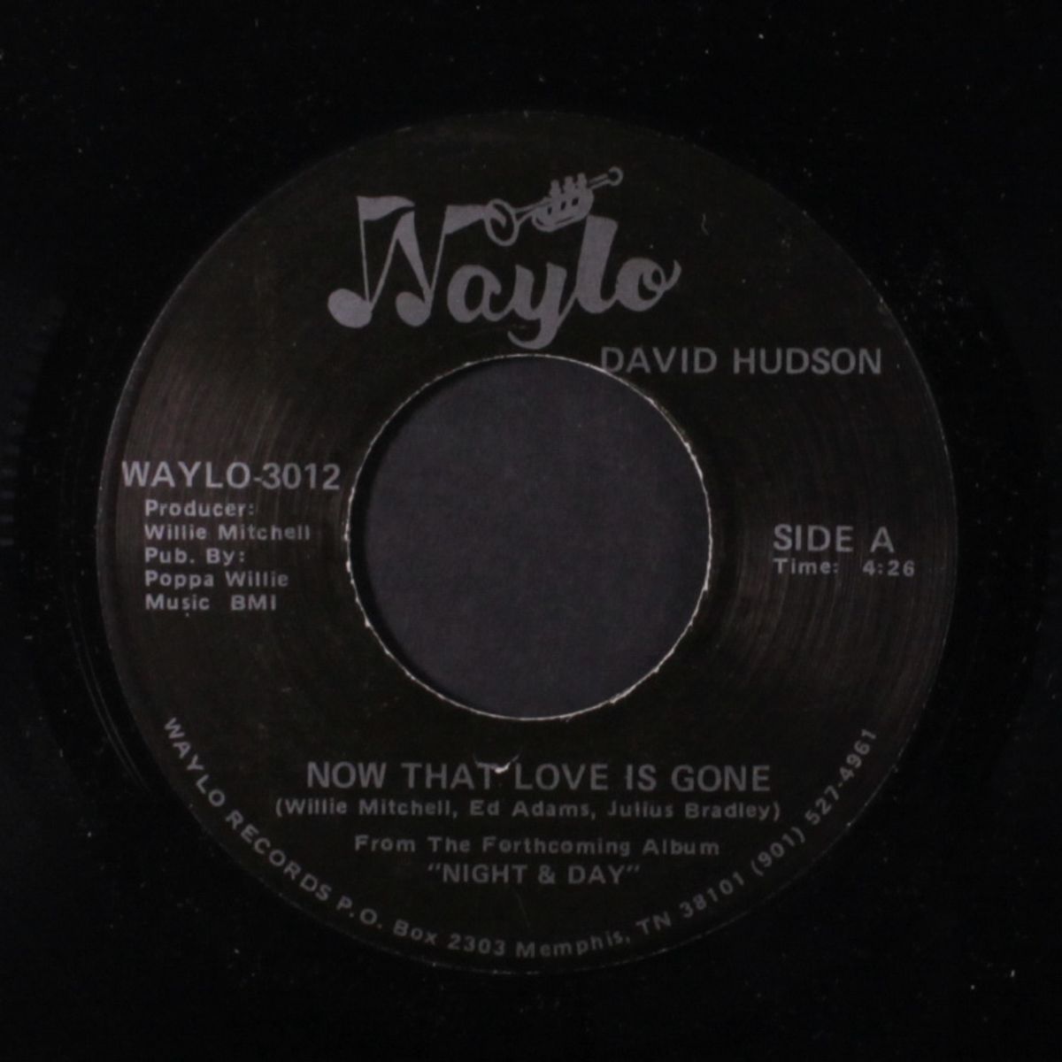 now that love is gone / stay with me by DAVID HUDSON
