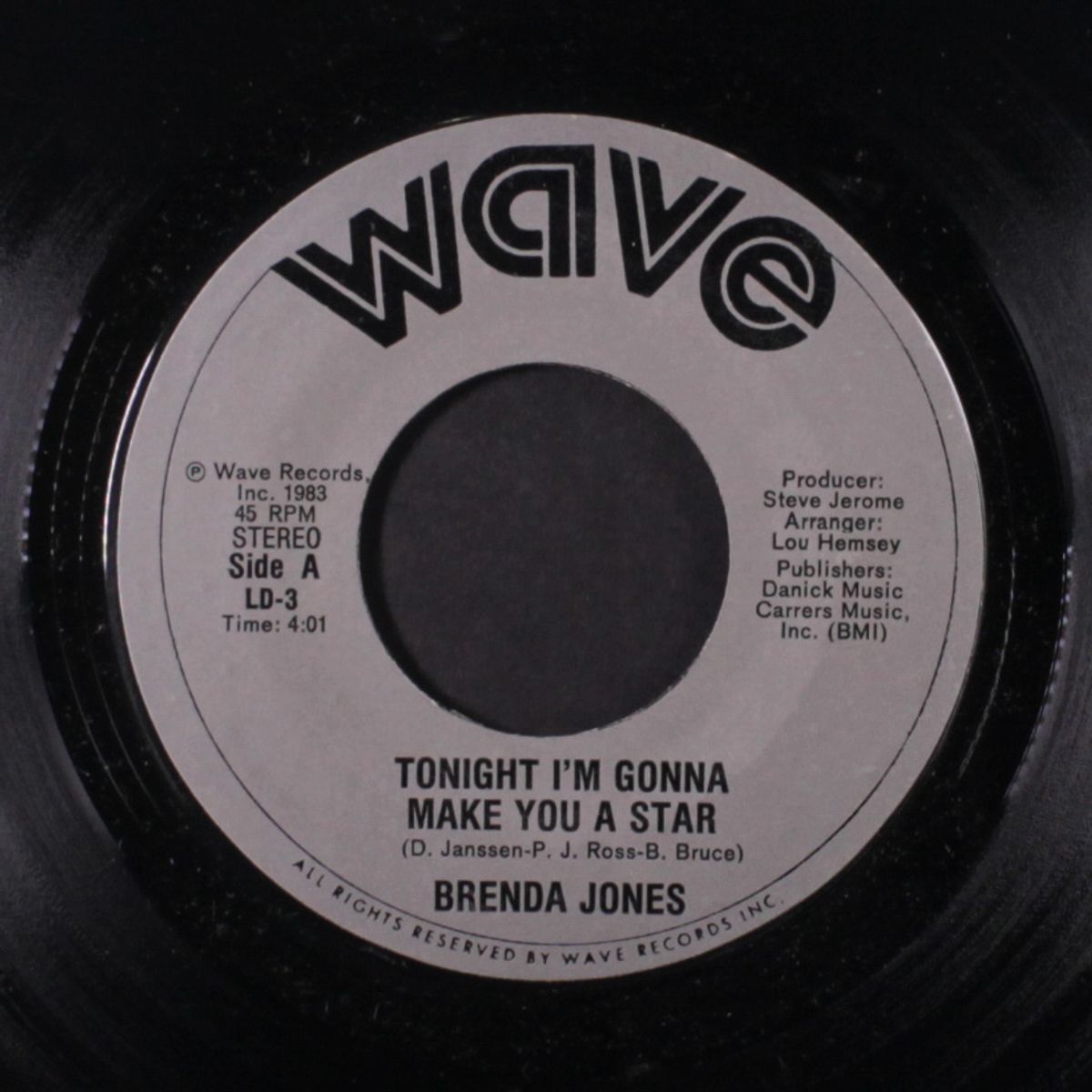 tonight i'm gonna make you a star / same by BRENDA JONES