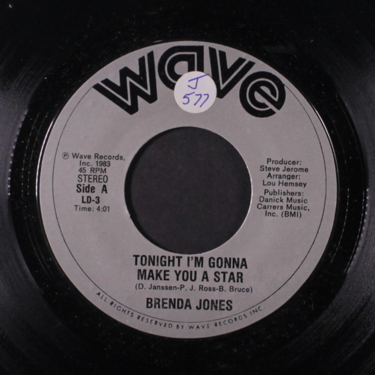 tonight i'm gonna make you a star / same by BRENDA JONES
