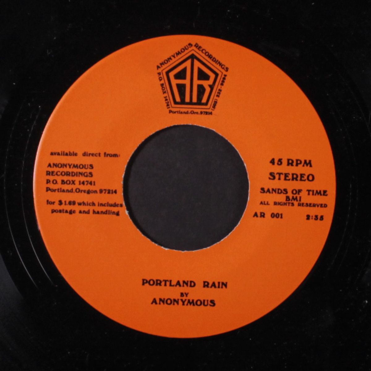 up above cloud nine / portland rain by ANONYMOUS
