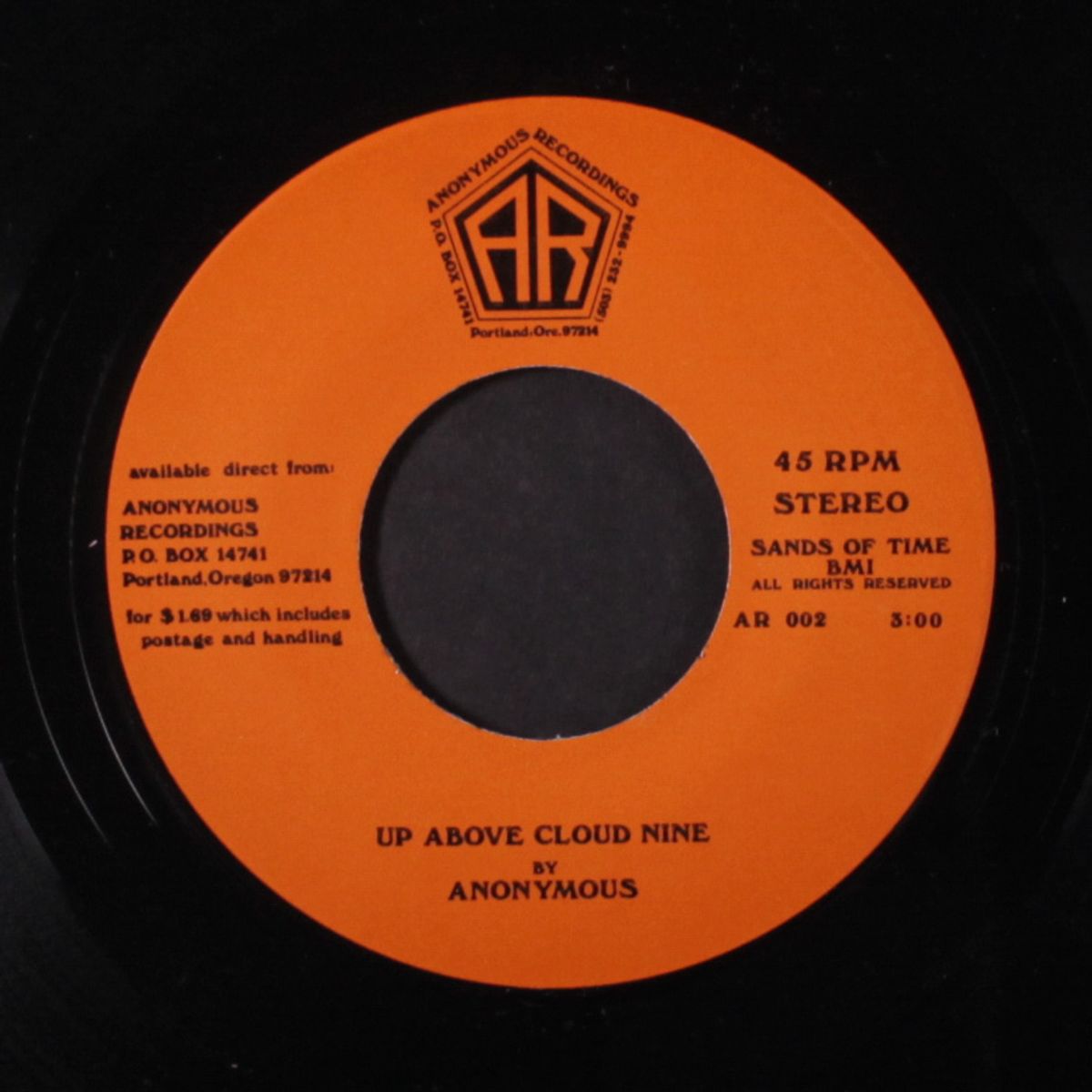 up above cloud nine / portland rain by ANONYMOUS