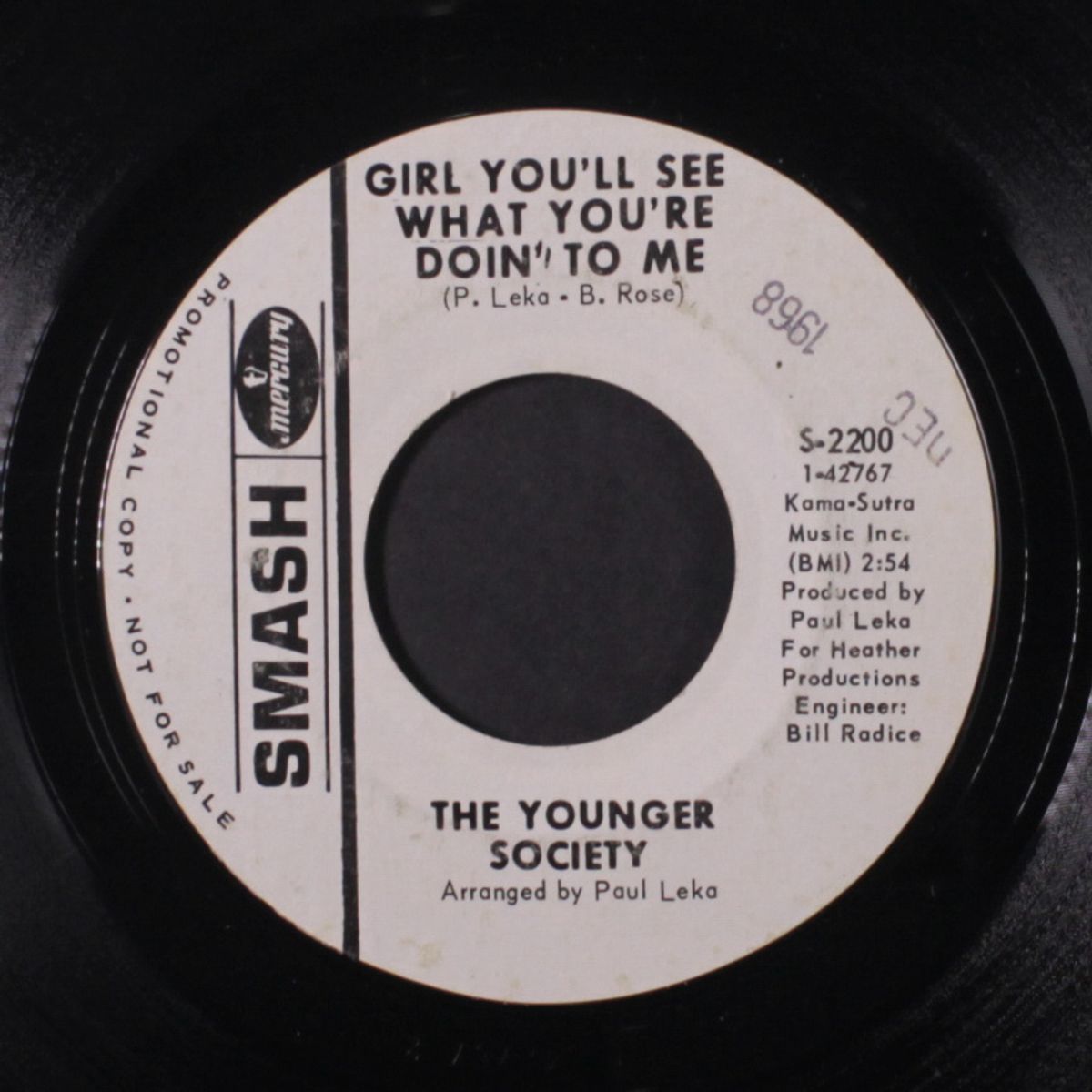 everything / girl you'll see what you're doing to me by YOUNGER SOCIETY