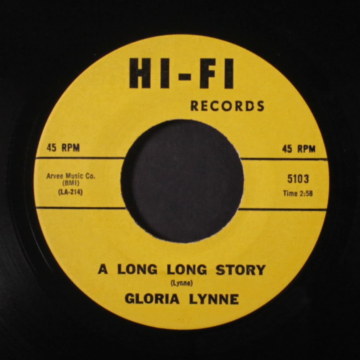 a long long story / i wish you love by GLORIA LYNNE