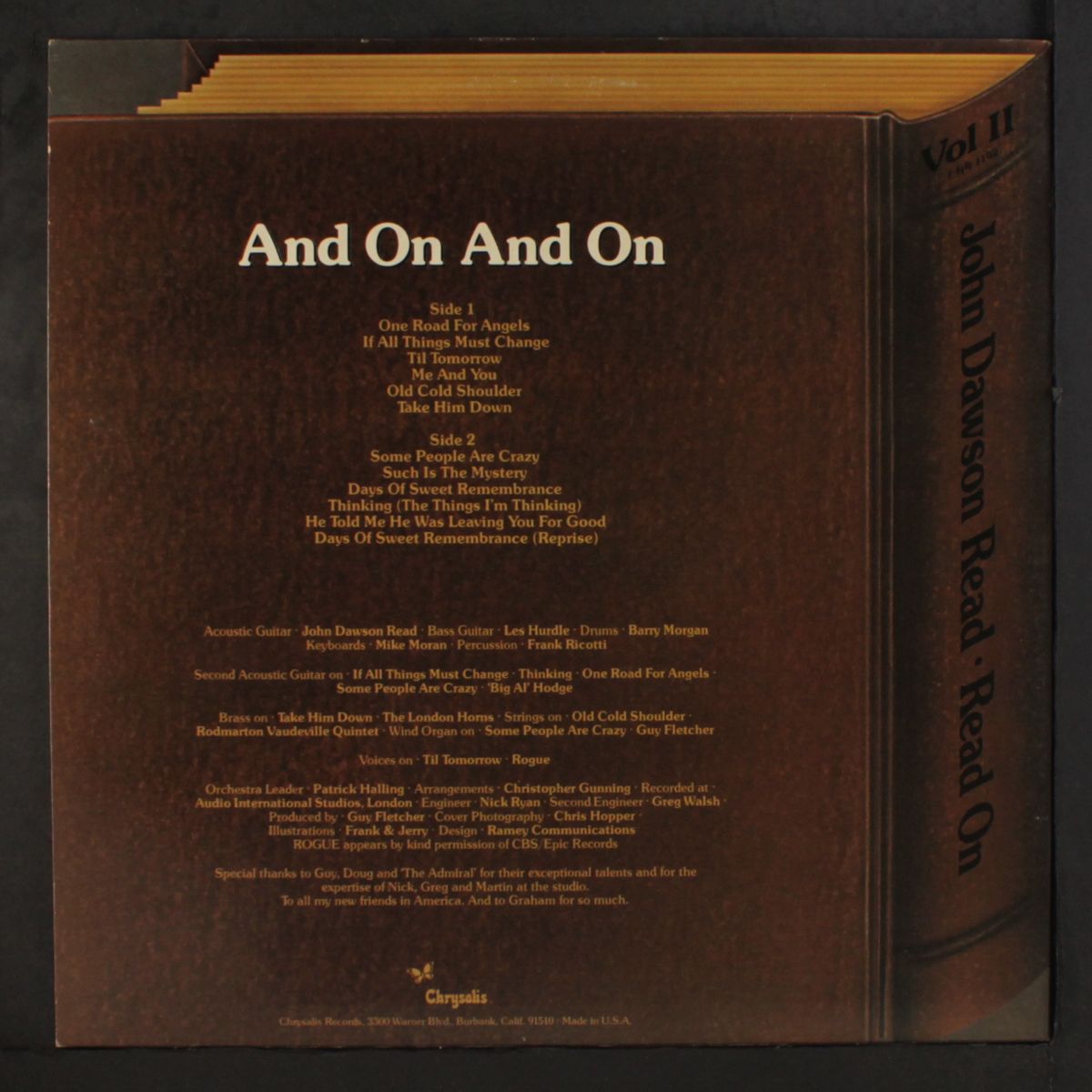 read on by JOHN DAWSON READ