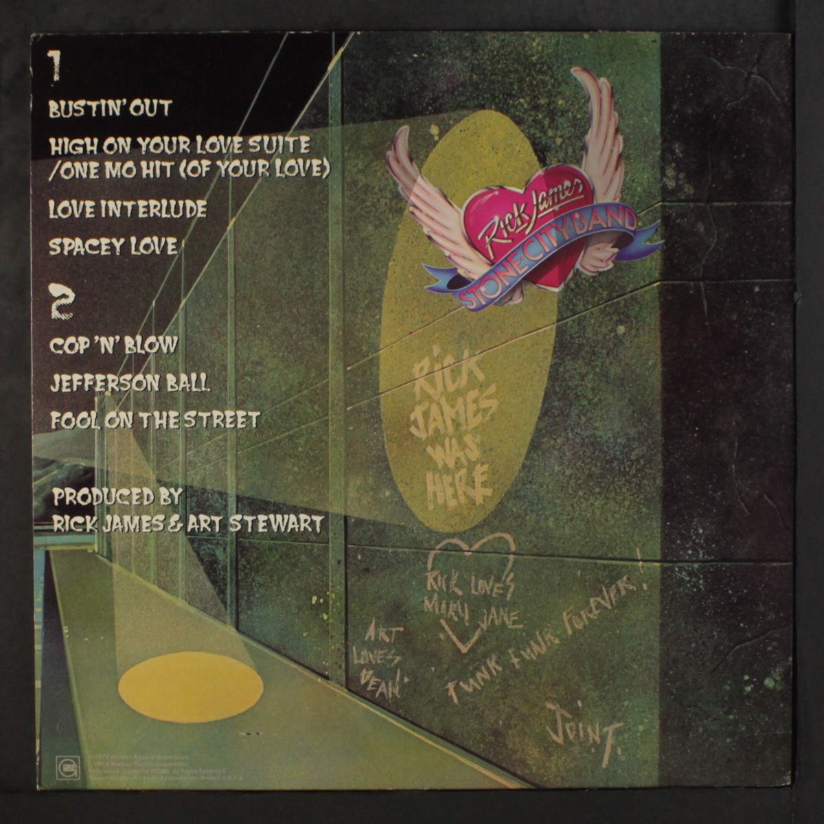 bustin' out of l seven by RICK JAMES