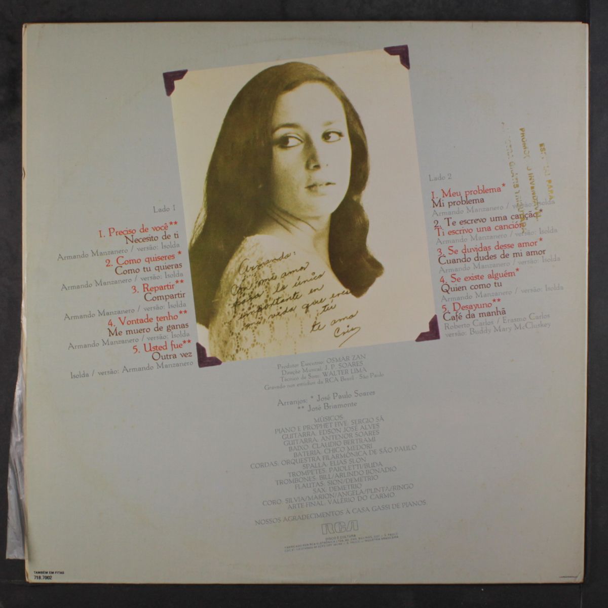 preciso de voce by ARMANDO MANZANERO