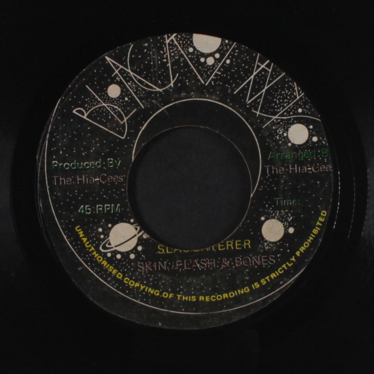 man free now / slaughterer by HIA-CEES / SKIN FLASH & BONES