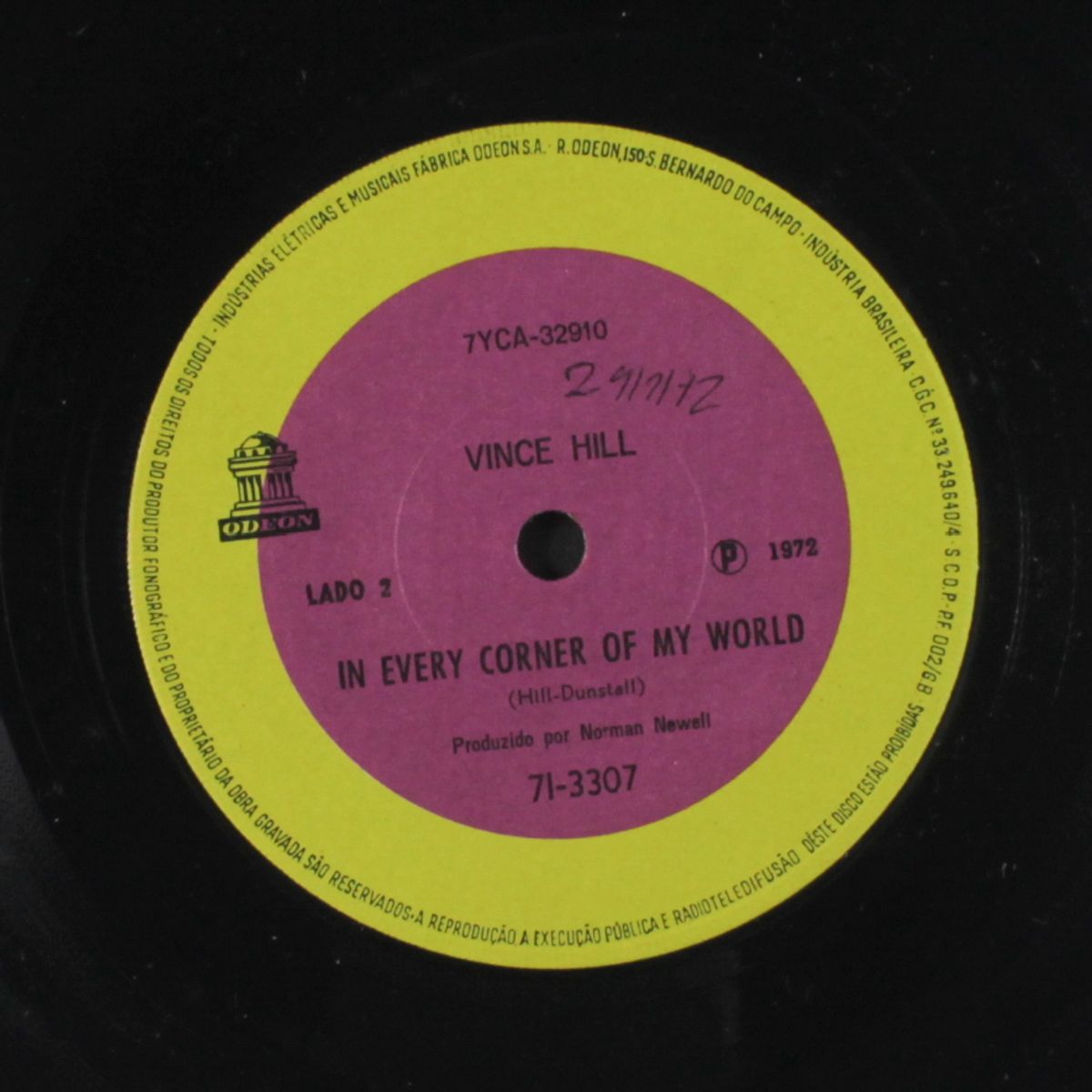 look around / in every corner of my world by VINCE HILL