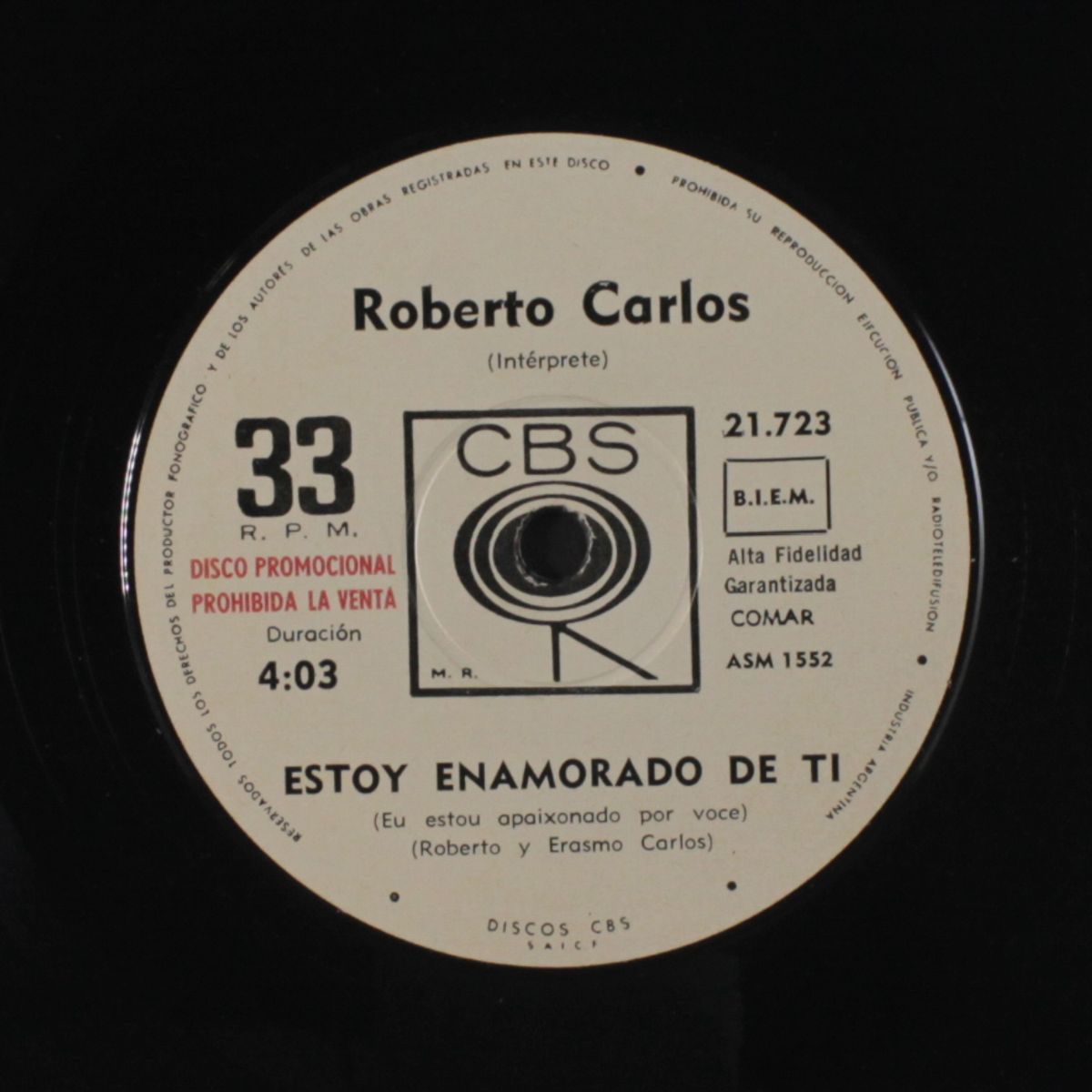 estoy enamorado de ti / yo te dare el cielo by ROBERTO CARLOS