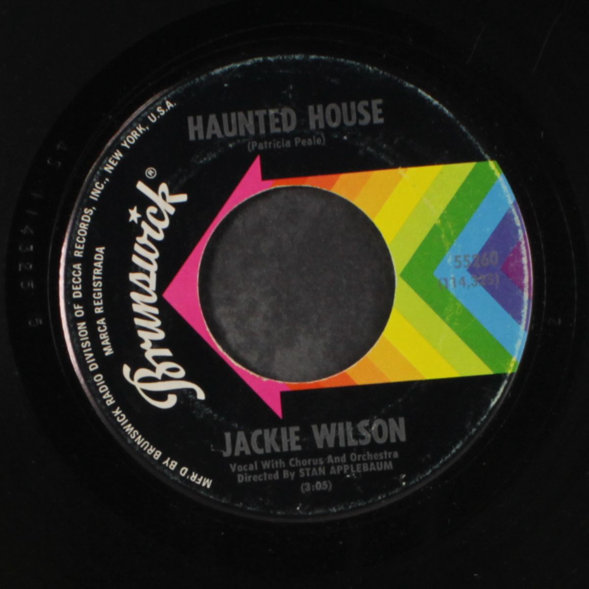 haunted house / i'm travelin' on by JACKIE WILSON