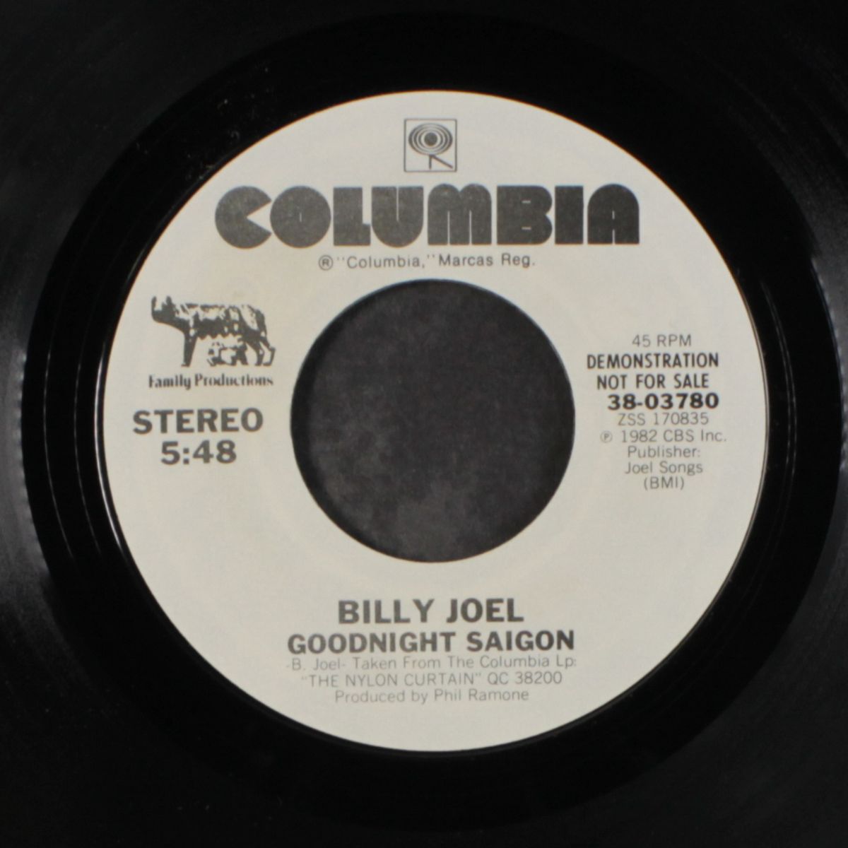 goodnight saigon / same by BILLY JOEL