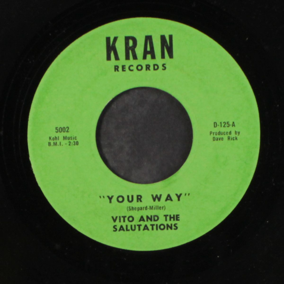 your way / hey-hey-baby by VITO & SALUTATIONS