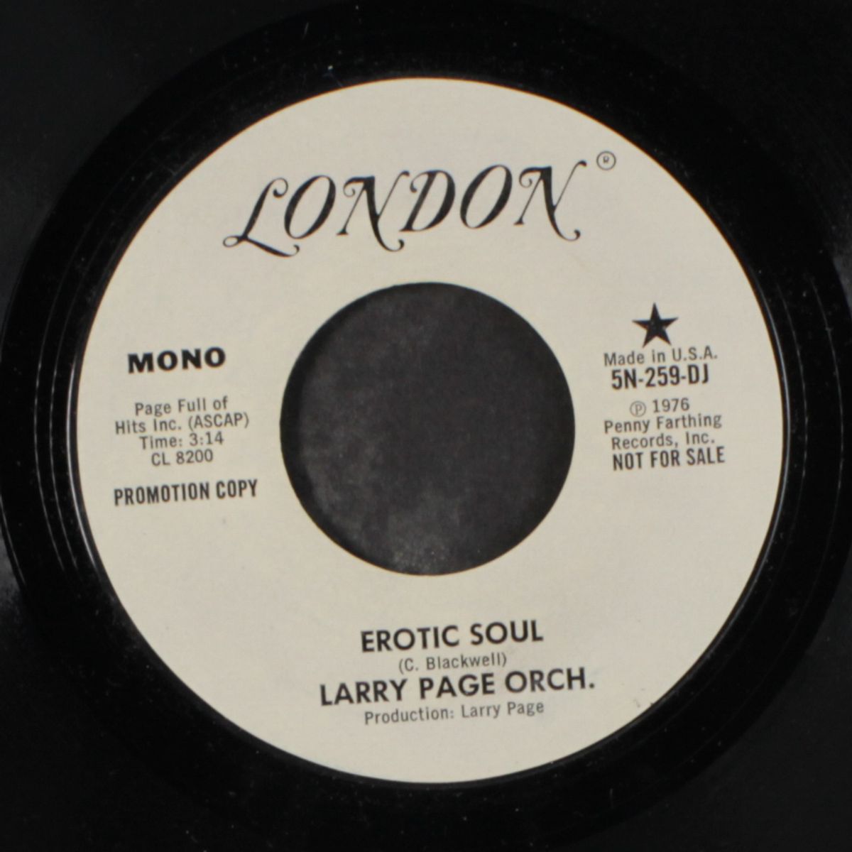erotic soul / mono by LARRY PAGE ORCHESTRA