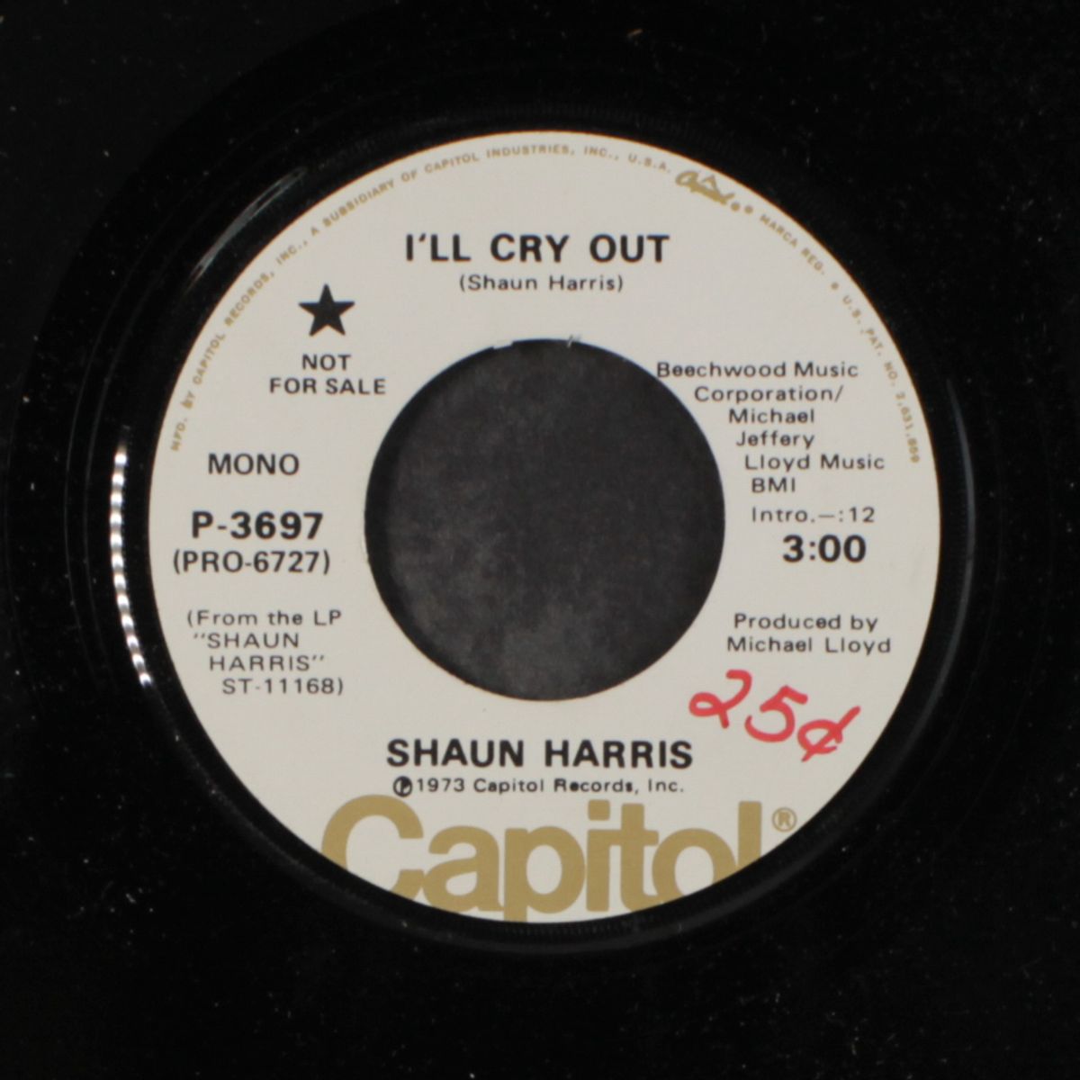 i'll cry out / mono by SHAUN HARRIS