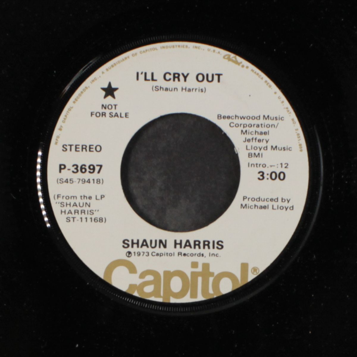 i'll cry out / mono by SHAUN HARRIS