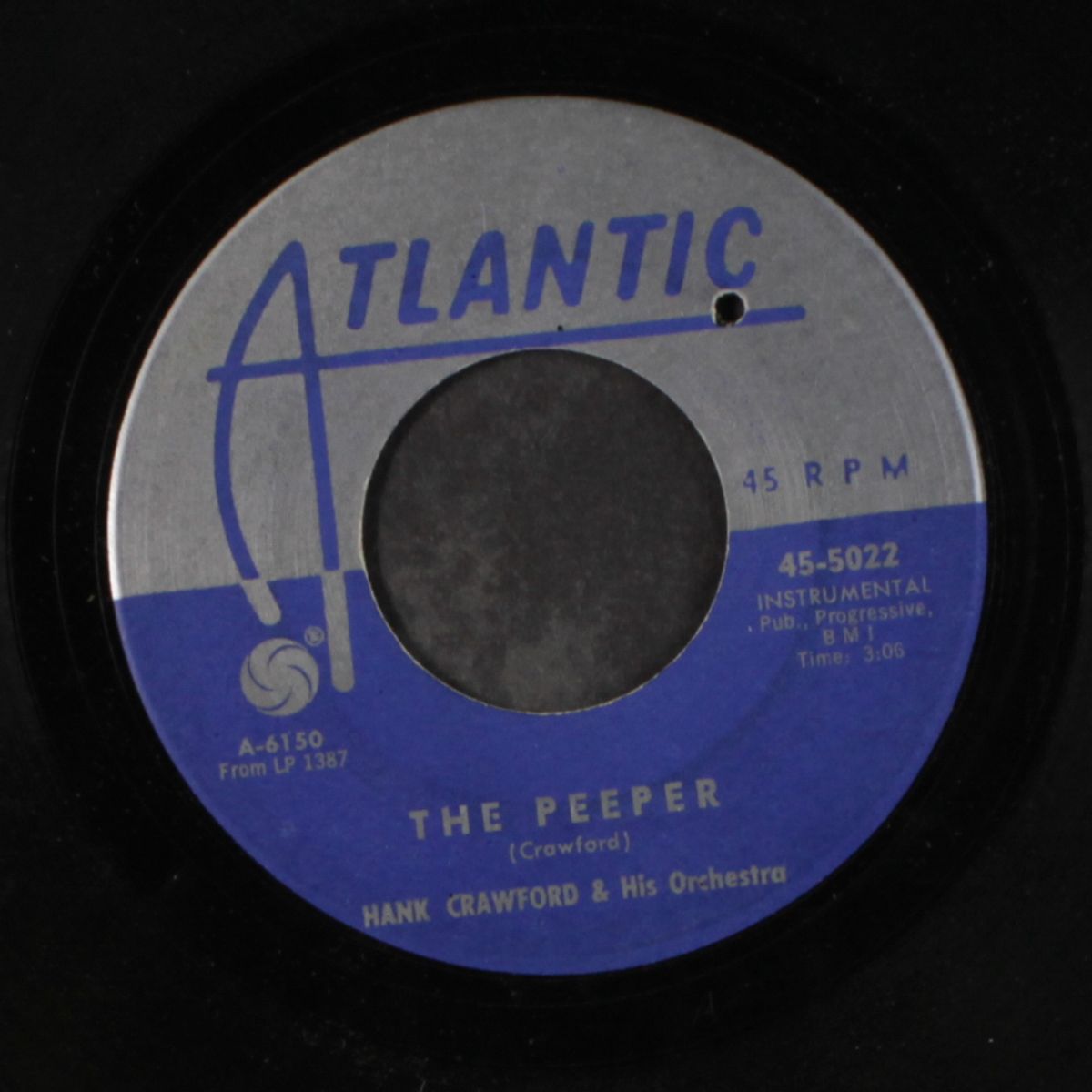 the peeper / don't cry baby by HANK CRAWFORD
