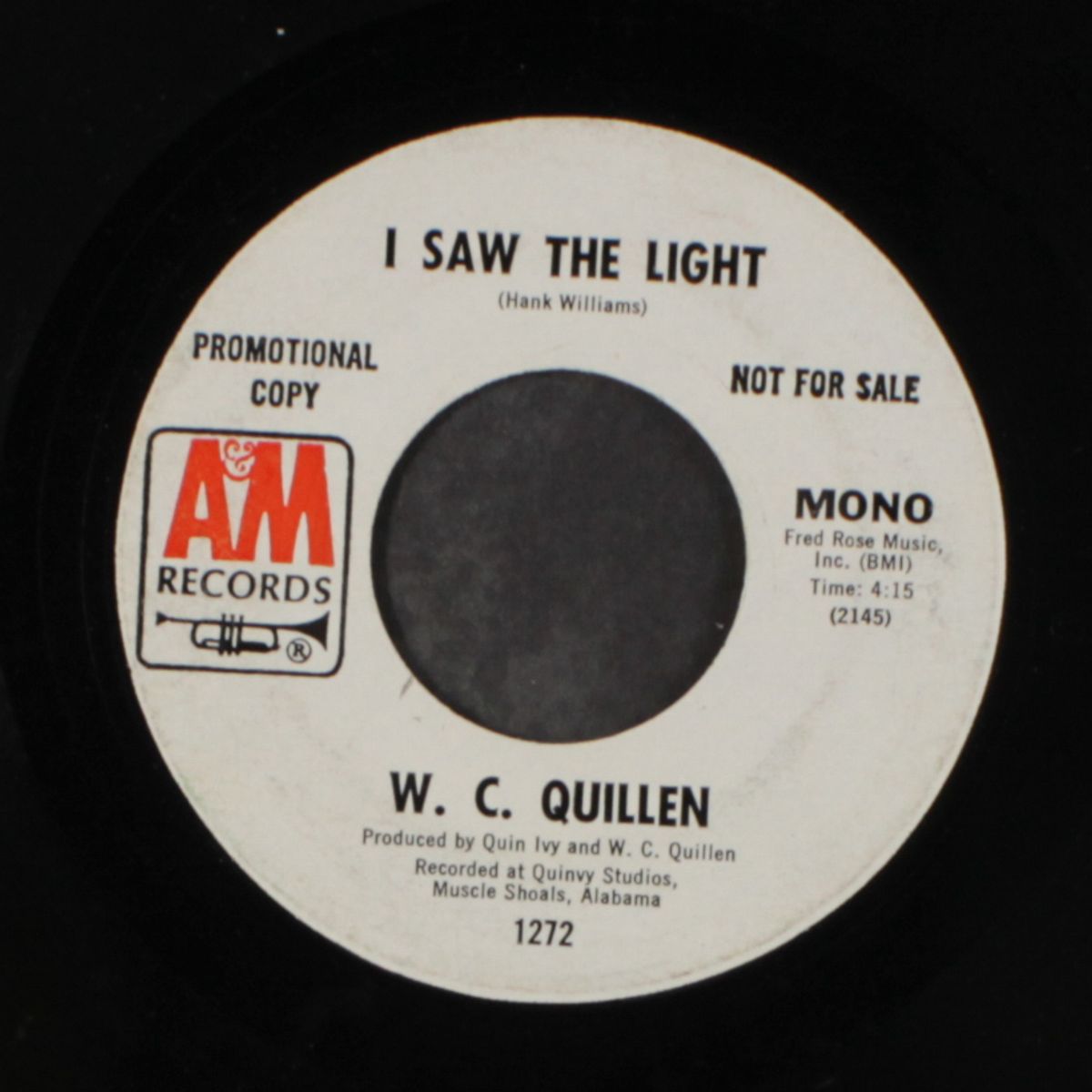 i saw the light / mono by W.C. QUILLEN
