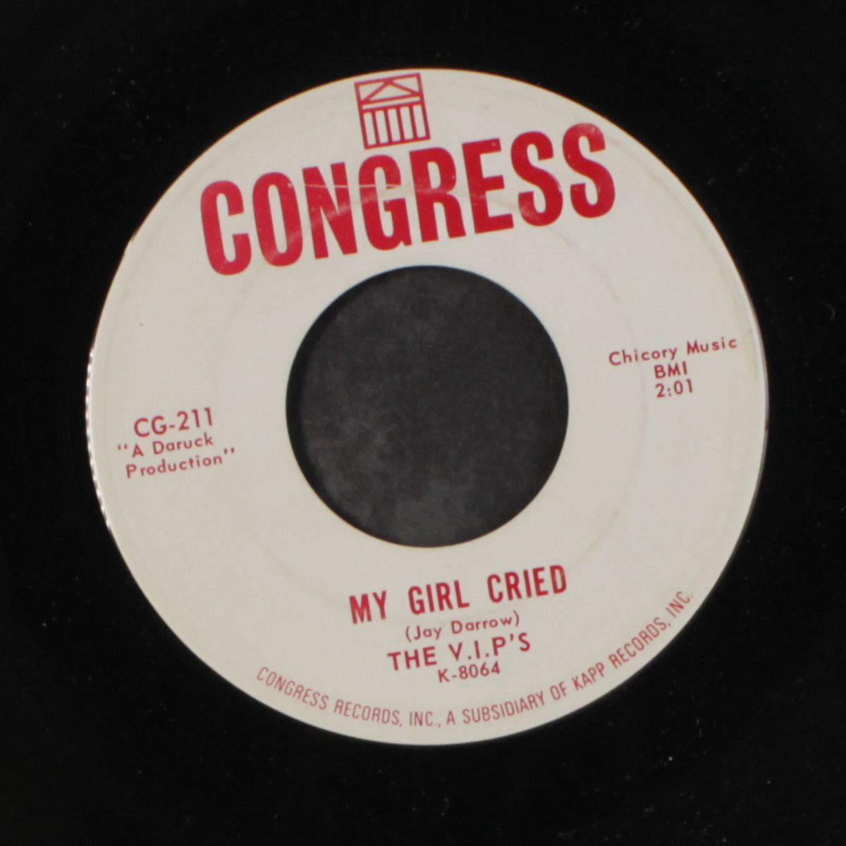 my girl cried / strange little girl by V.I.P'S