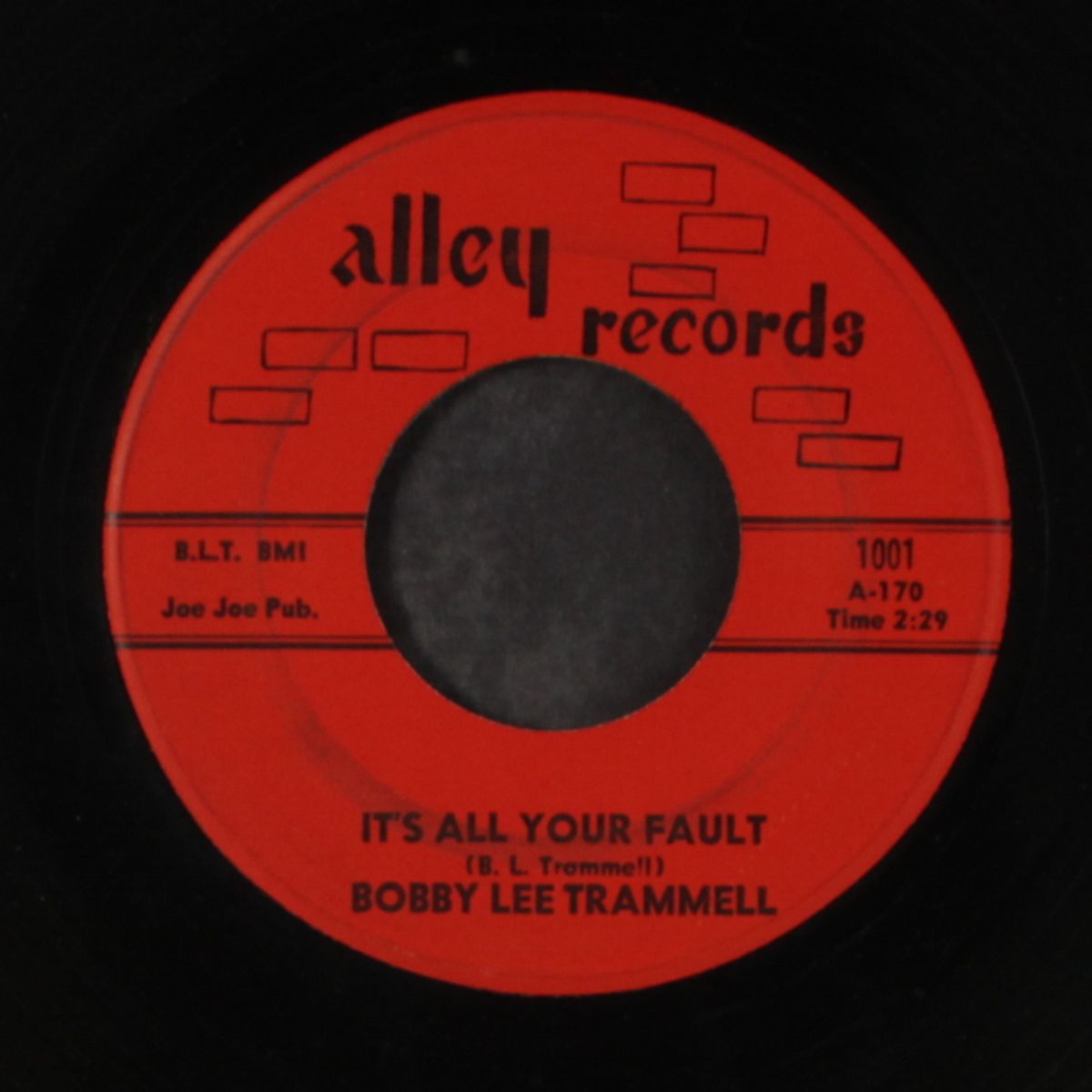arkansas twist / it's all your fault by BOBBY LEE TRAMMELL