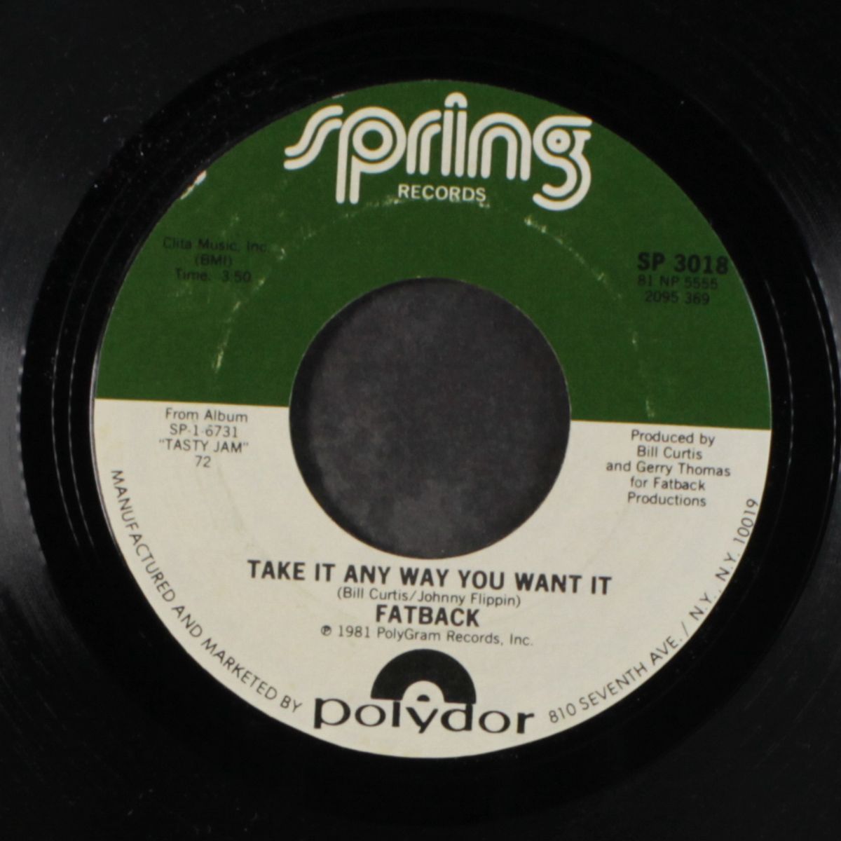 take it any way you want it / lady groove by FATBACK