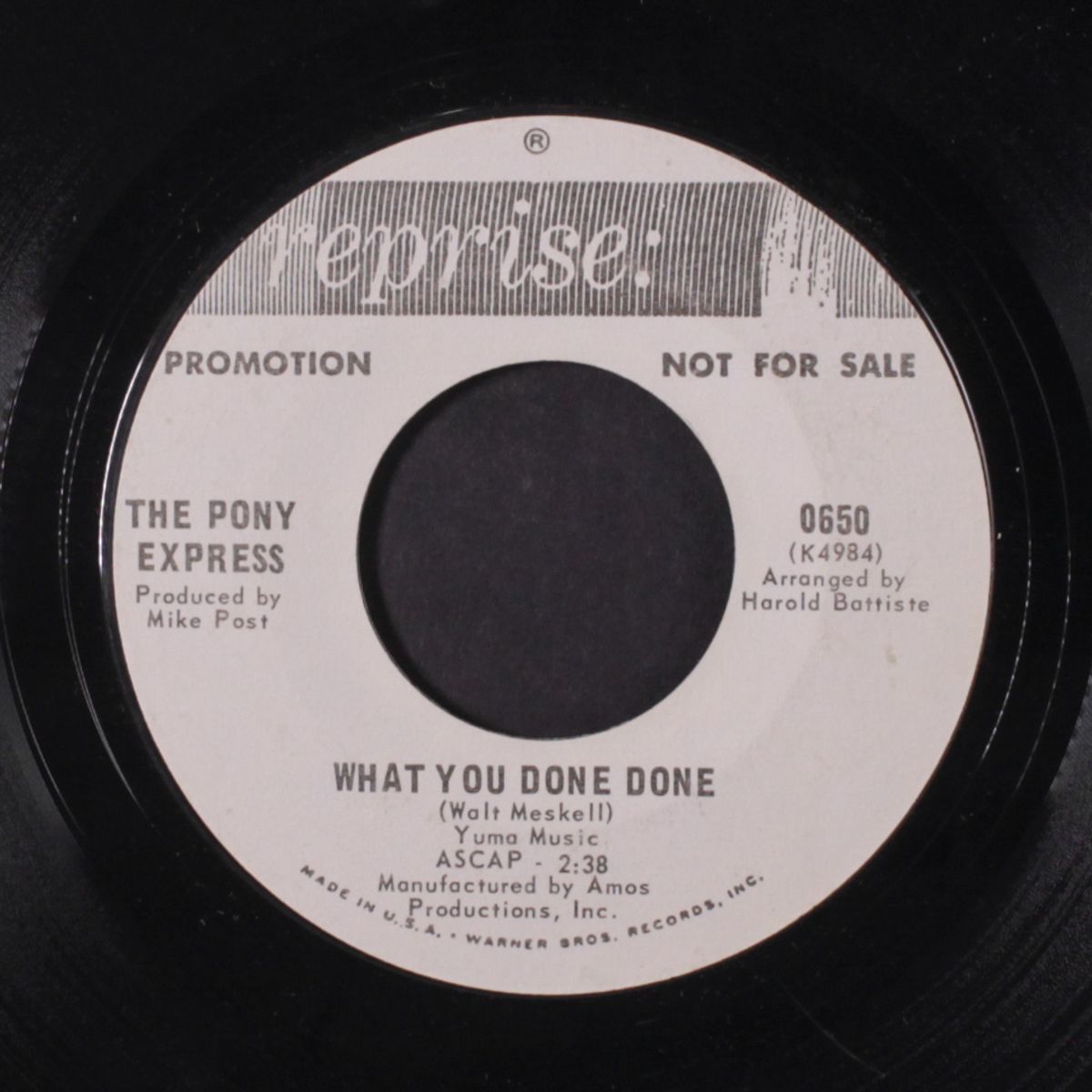 pennies / what you done done by PONY EXPRESS