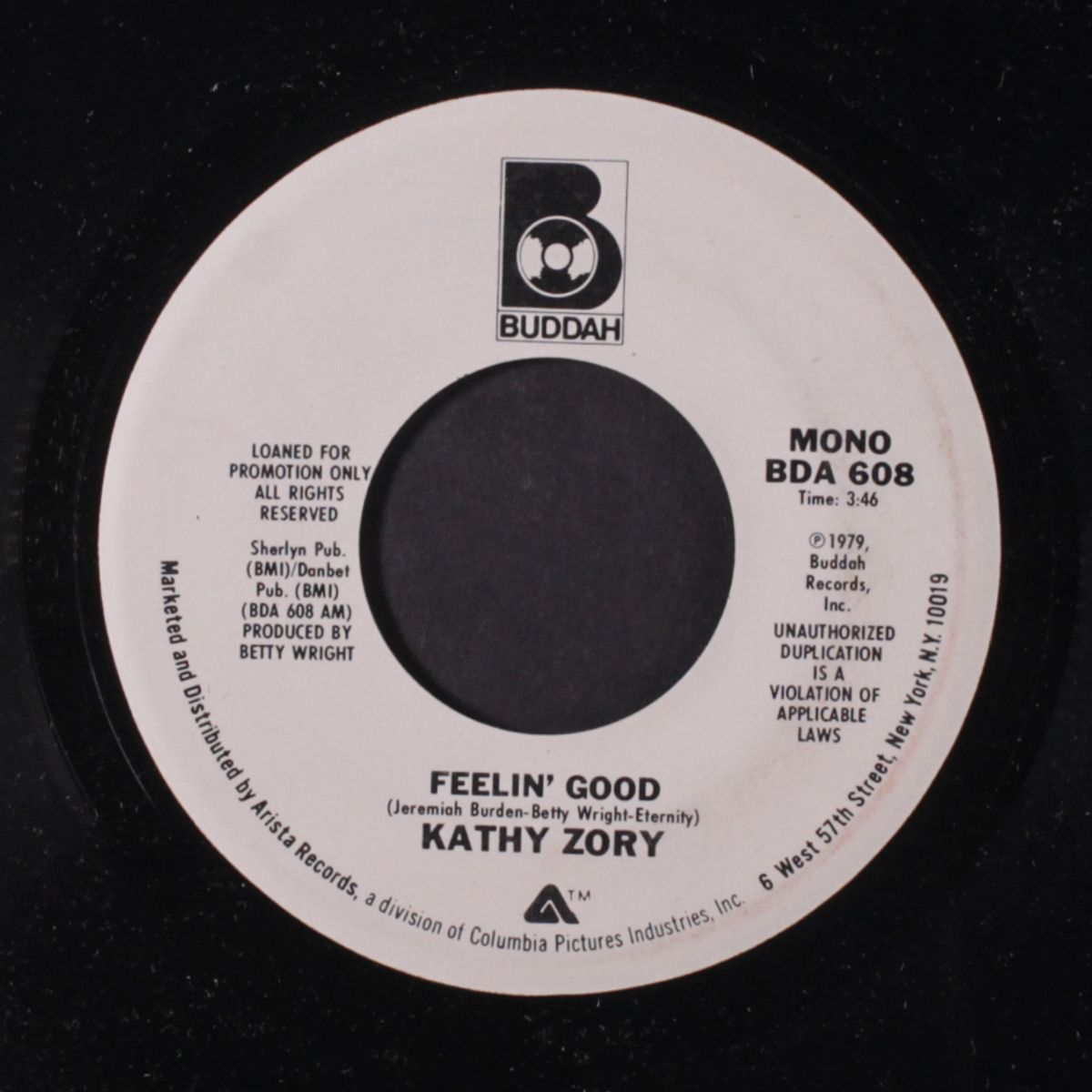 feelin' good / mono by KATHY ZORY