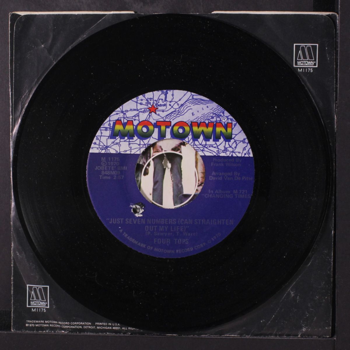 just seven numbers by FOUR TOPS