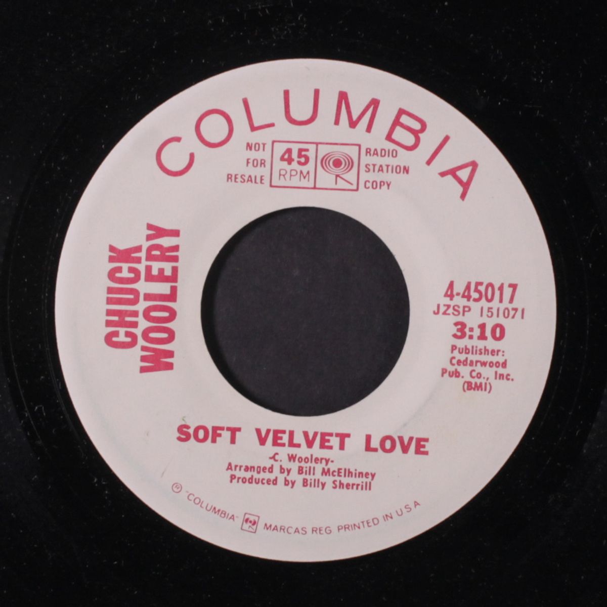 i've been wrong / soft velvet love by CHUCK WOOLERY