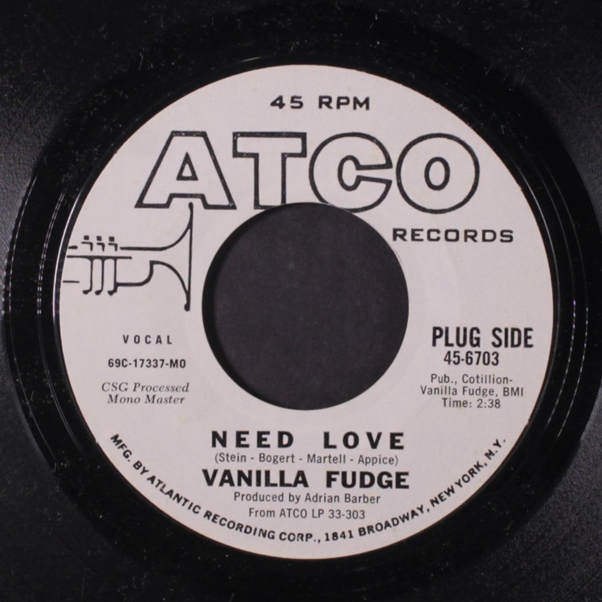 i can't make it alone / need love by VANILLA FUDGE