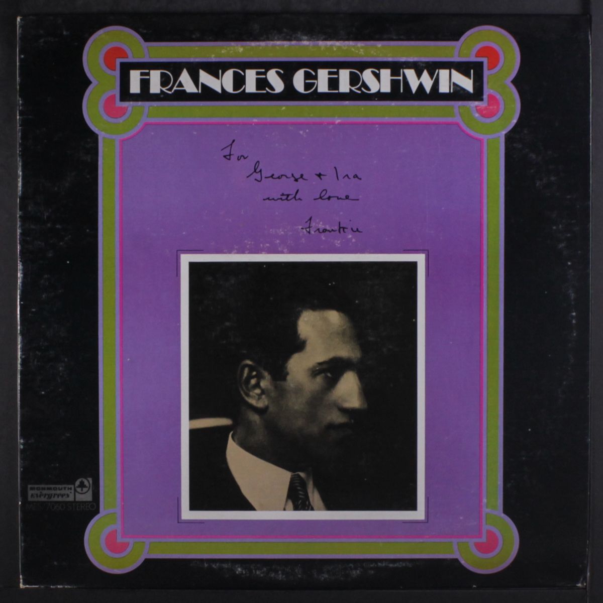 for george & ira by FRANCES GERSHWIN