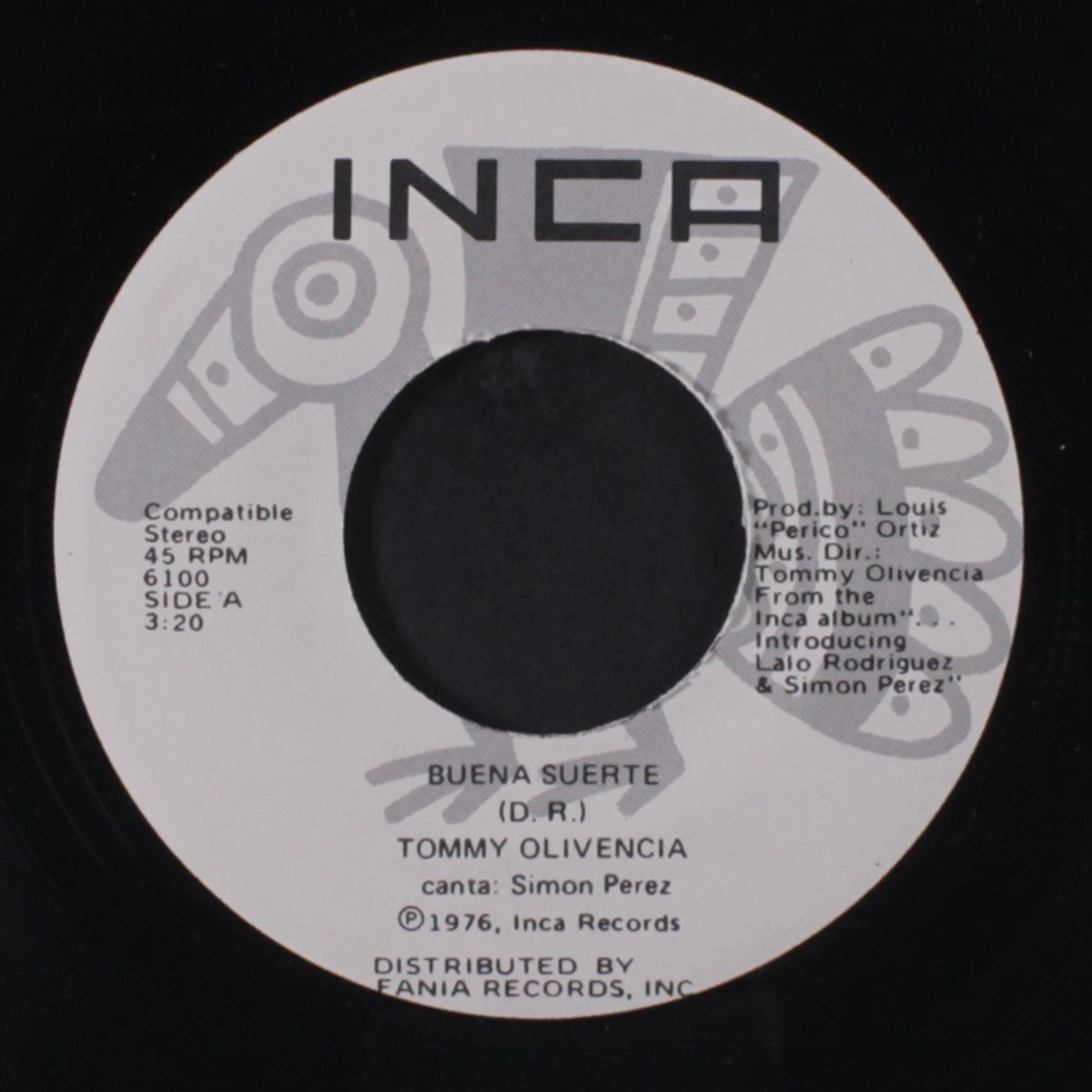 buena suerte / 42nd st. mambo by TOMMY OLIVENCIA