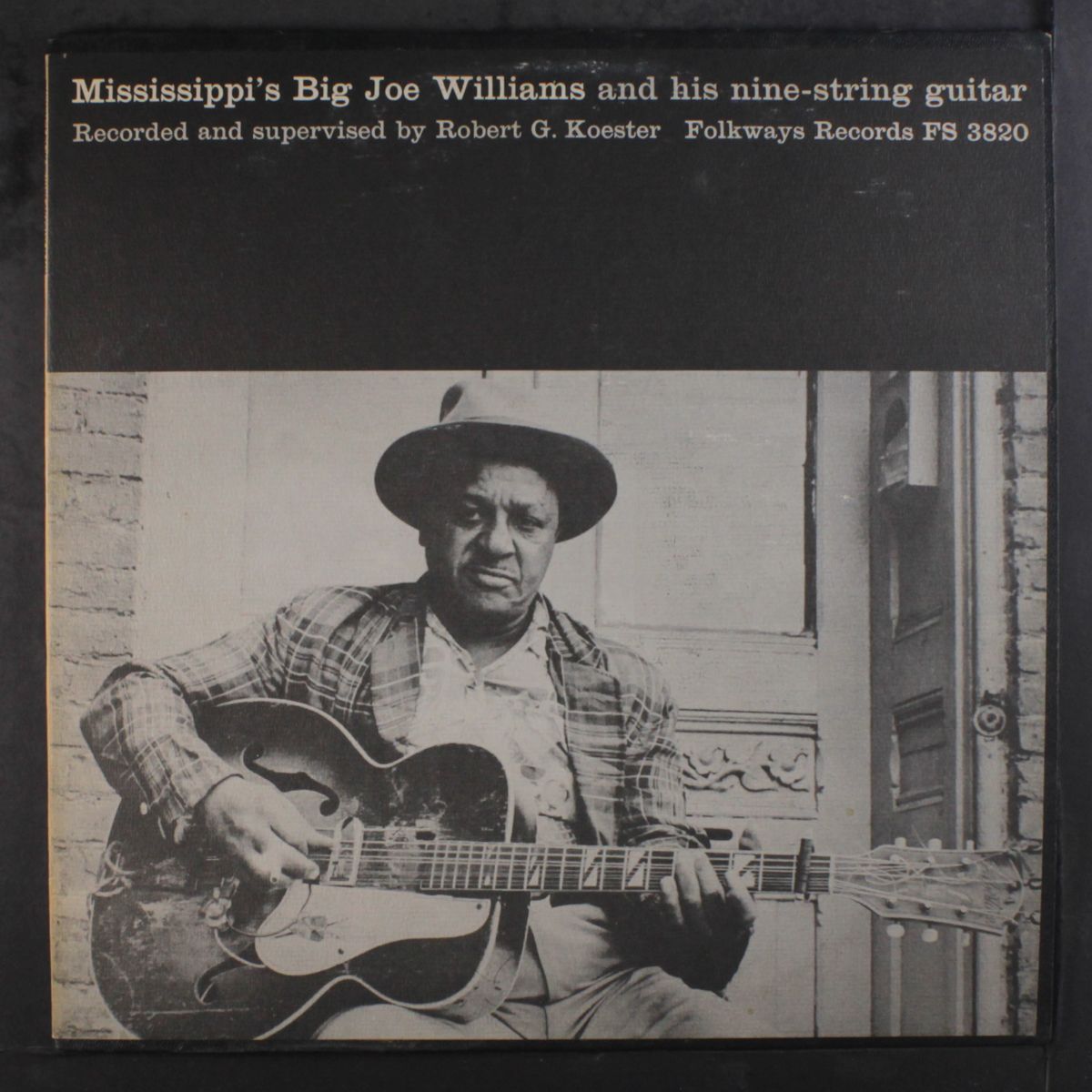 and his nine-string guitar by BIG JOE WILLIAMS