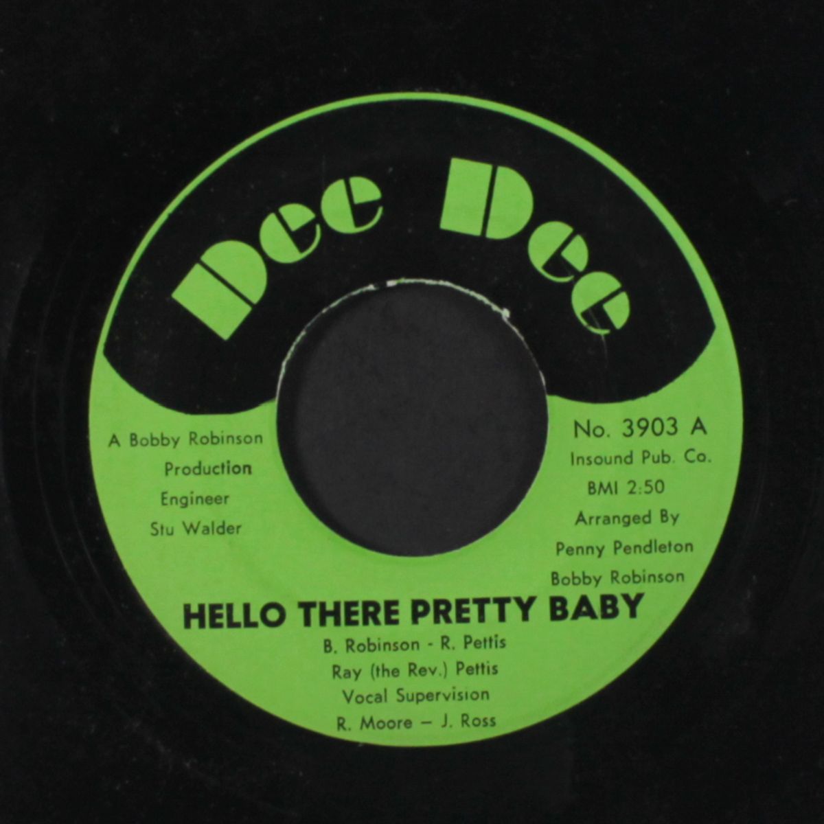 hello there pretty baby / i don't care by RAY PETTIS