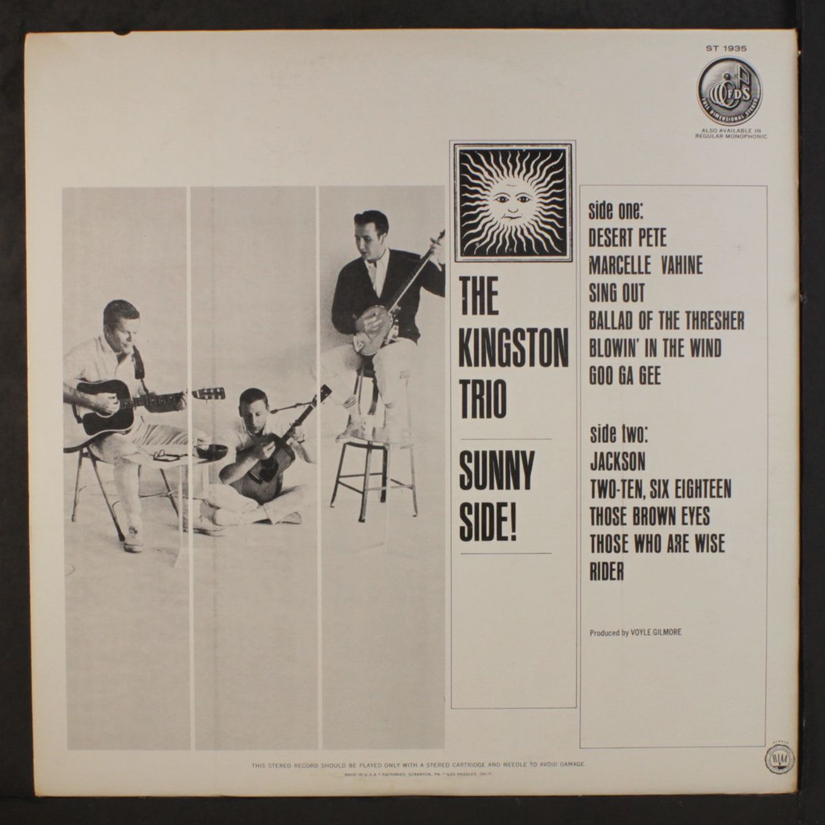 sunny side! by KINGSTON TRIO