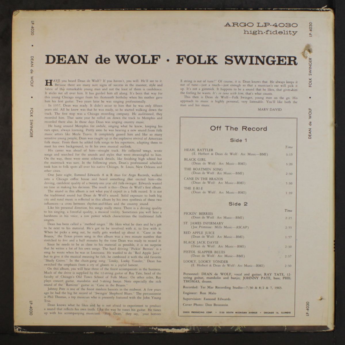 folk swinger by DEAN DEWOLF
