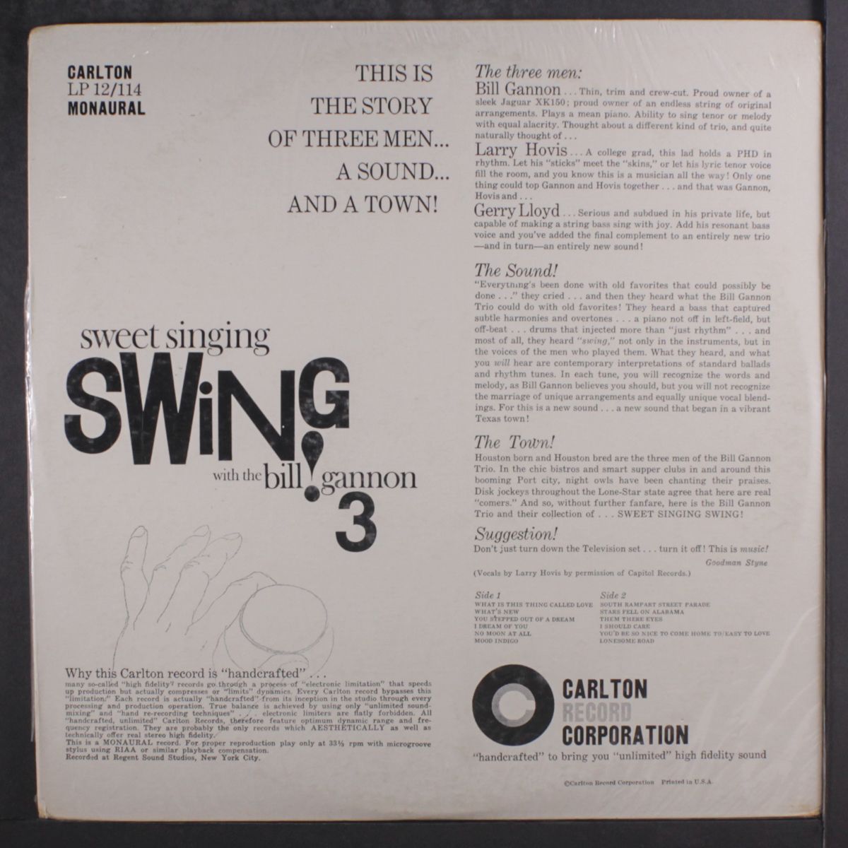 sweet singing swing by BILL GANNON