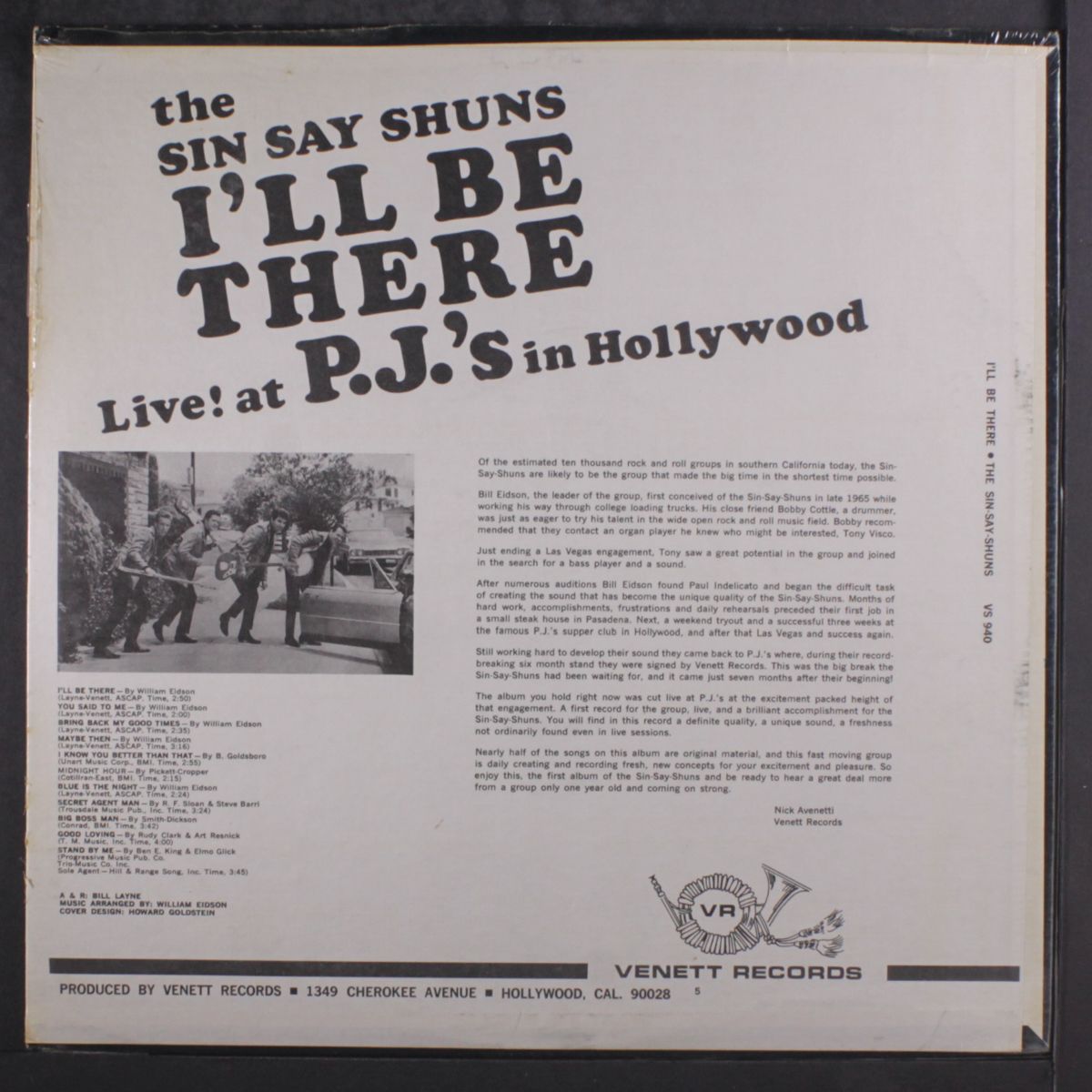 i'll be there (live at p.j.'s) by SIN-SAY-SHUNS