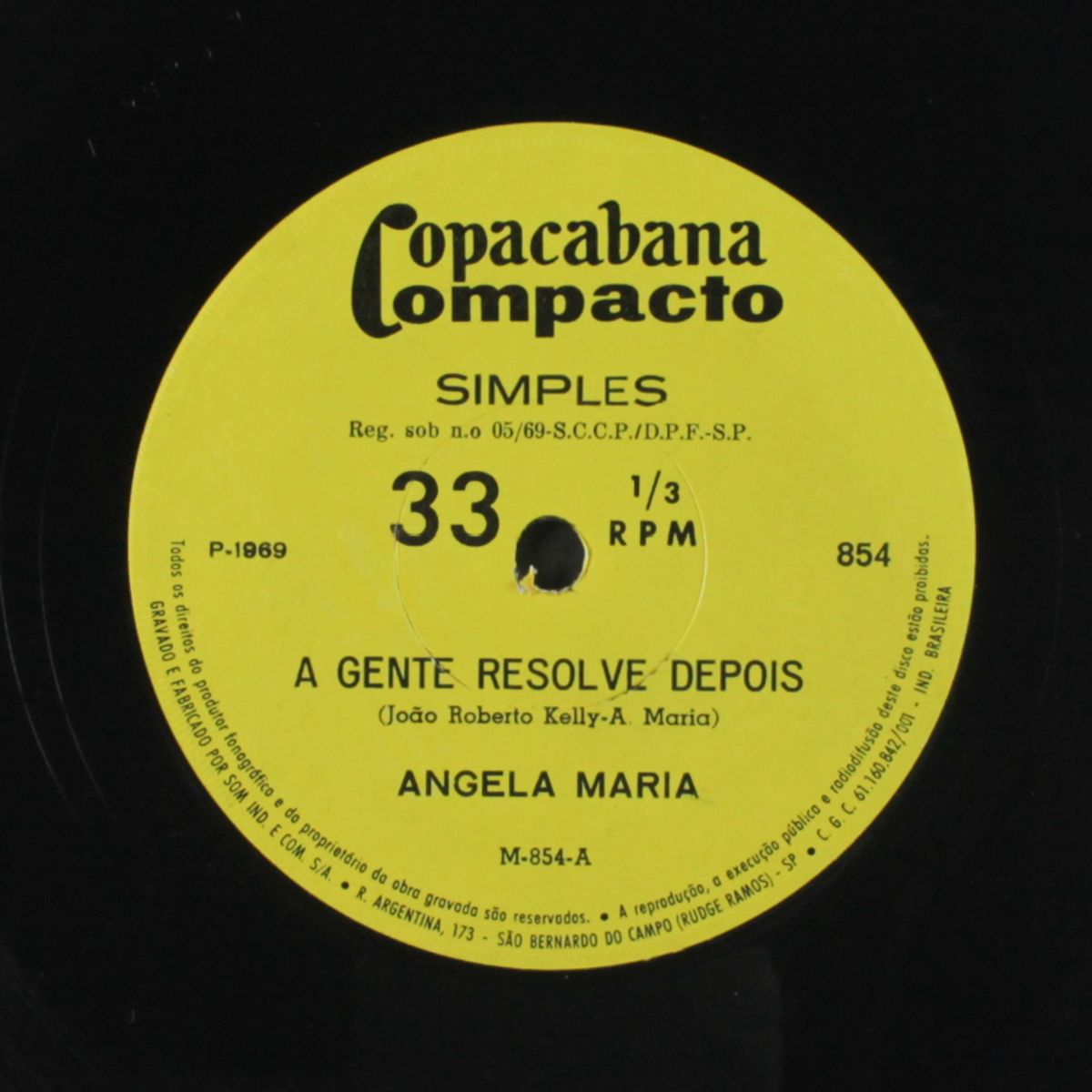 a gente resolve depois / quero morrer de catapora by ANGELA MARIA