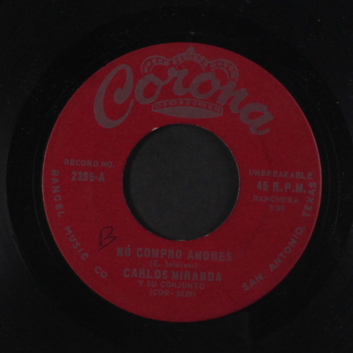 no compro amores / adios madre querida by CARLOS MIRANDA