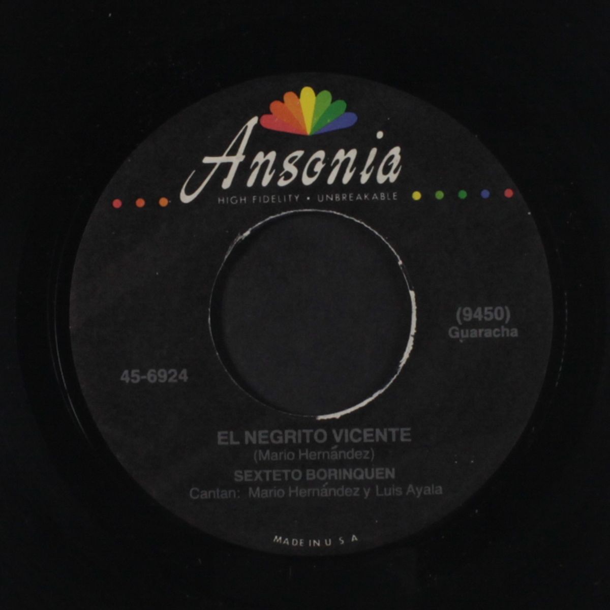 el negrito vicente / defiendete tu by SEXTETO BORINQUEN