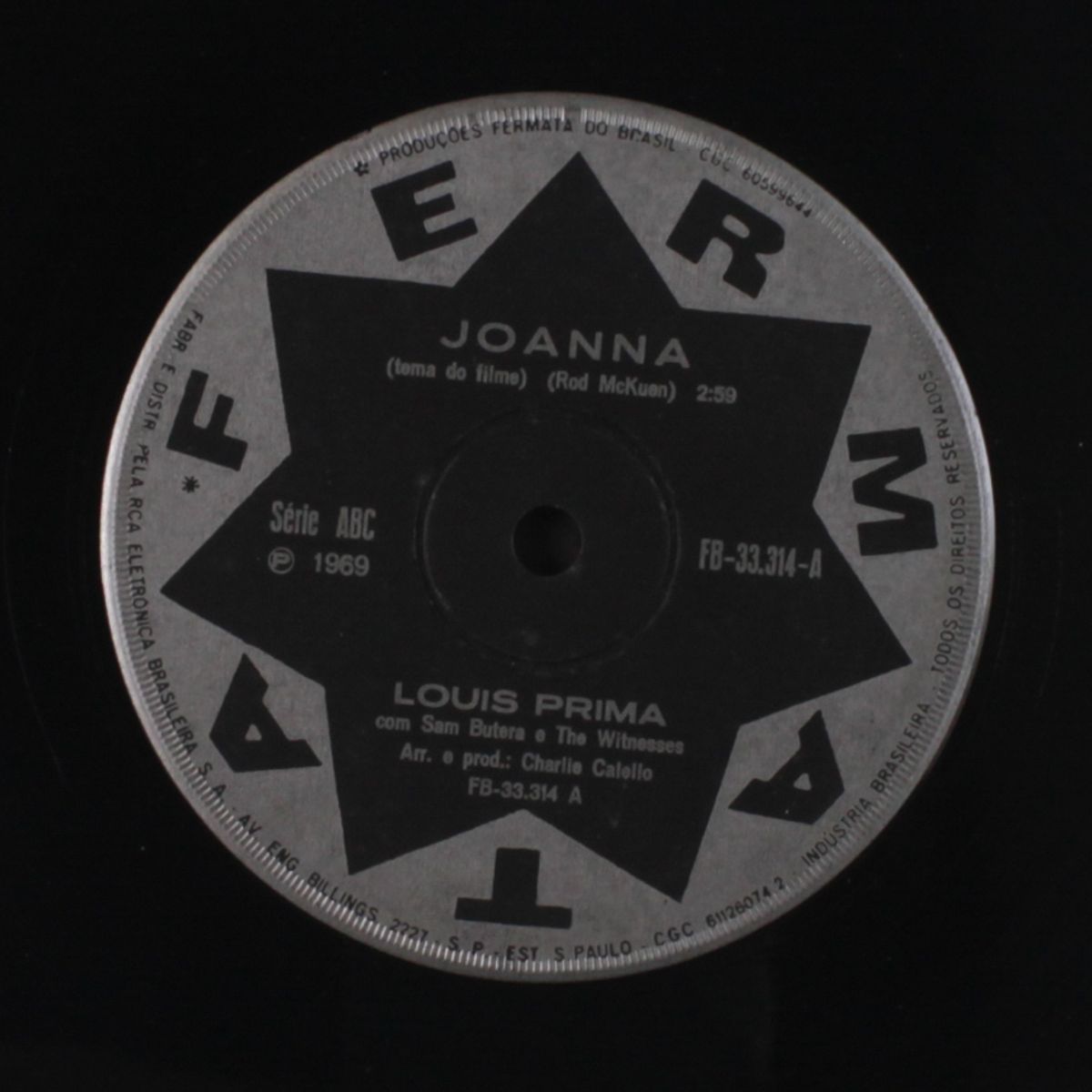 joanna / you can't take the country out of the boy by LOUIS PRIMA