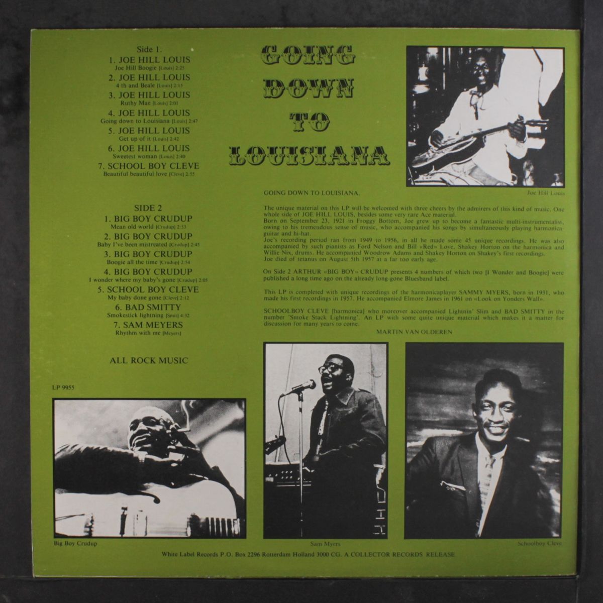 going down to louisiana by VARIOUS