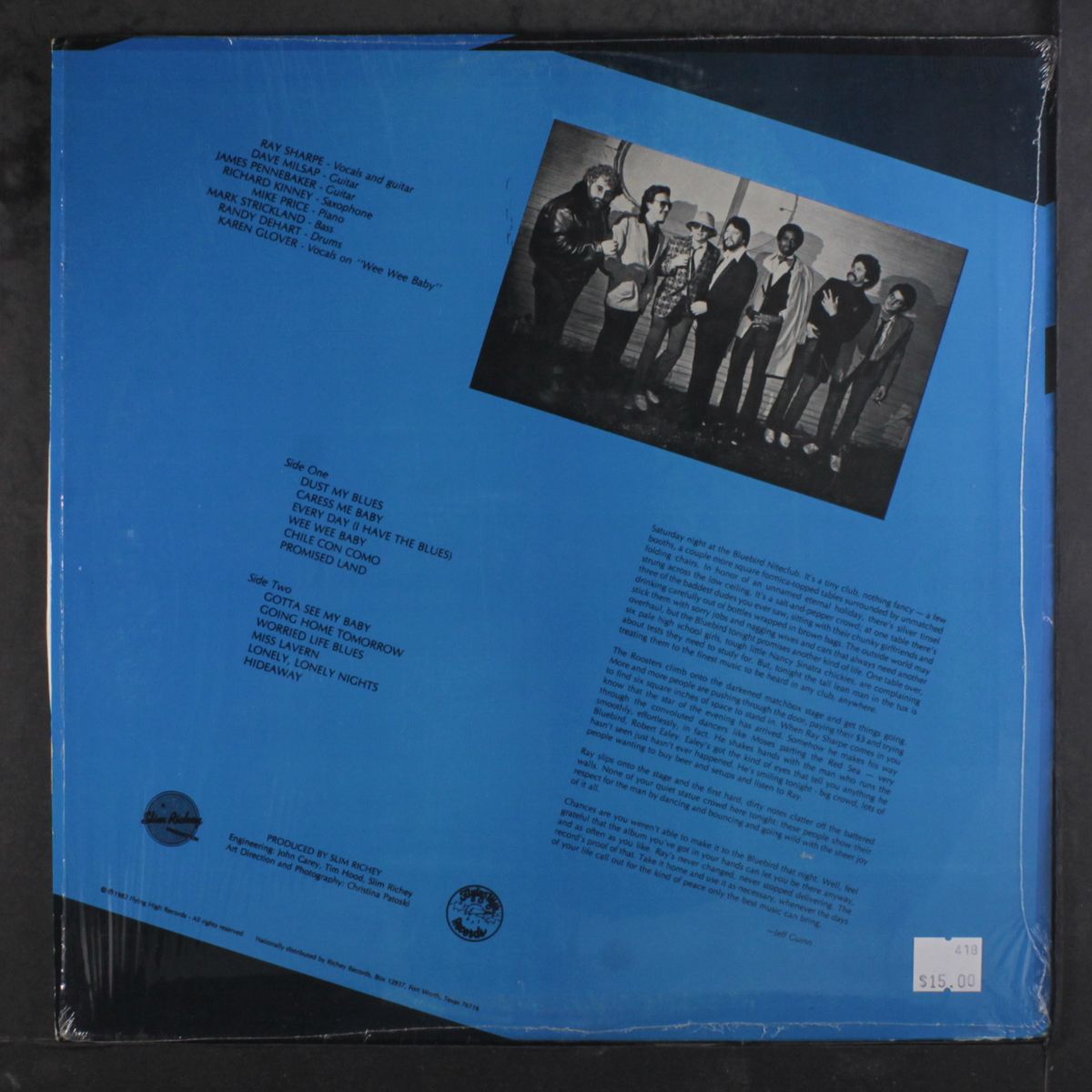 live at the bluebird, vol. 1 by RAY SHARPE